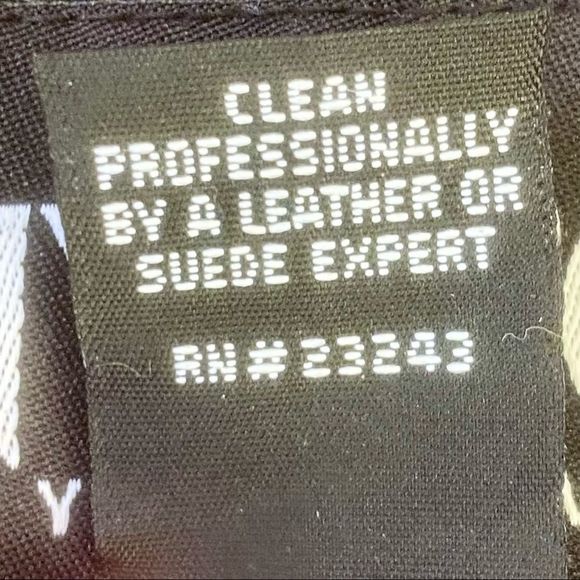 NY & Co Black Leather Lizard Embossed Jacket L - Picture 9 of 10